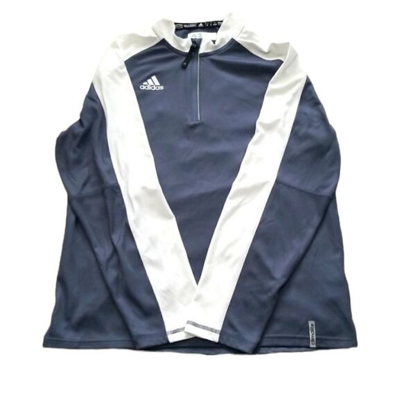 NWT ADIDAS Gray Zipup Sweatshirt Sz Medium - Picture 1 of 7